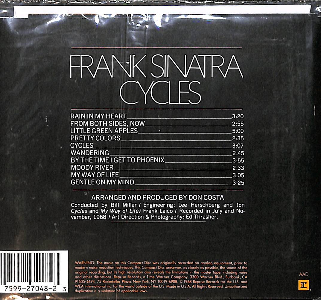 Frank Sinatra – Cycles CD İkinci El CD5877 - 2