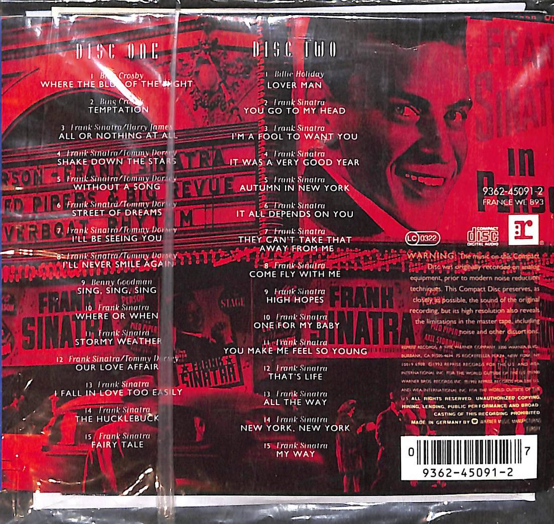 Frank Sinatra – Sinatra - Music From The CBS Mini-Series CD İkinci El CD5864 - 2