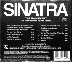 Frank Sinatra ‎- The Main Event CD (İkinci El) CD4904 - 2