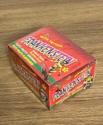 FRANKENŞTEIN (SAADET) 2001 Sakız Açılmamış Kutu # SKZ2014 - 6