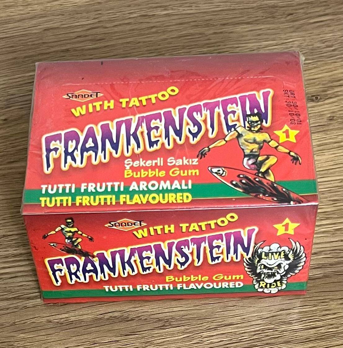 FRANKENŞTEIN (SAADET) 2001 Sakız Açılmamış Kutu # SKZ2014 - 7