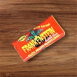 FRANKENSTEIN (SAADET) Çıkartmalı Şekerli Sakız# SKZ2377 - 2