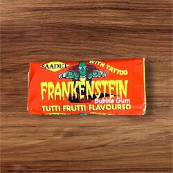 FRANKENSTEIN (SAADET) Çıkartmalı Şekerli Sakız# SKZ2377 - 5