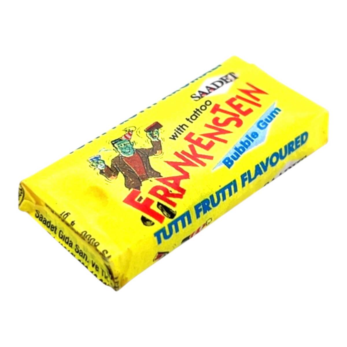 FRANKENSTEIN (SAADET) Çıkartmalı Şekerli Sakız# SKZ1874 - 1