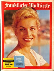 Frankfurter Illustrierte 13 Juni 1959 - Prinzen Albert , Gina Lollobrigida, Roberto Rossellini NDR84648 - Gökçekoleksiyon