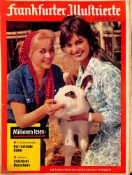 Frankfurter Illustrierte 16 April 1960 - H. Günther Konsalik, Edda Bars, Oscar Peter Brand NDR84867 - Gökçekoleksiyon