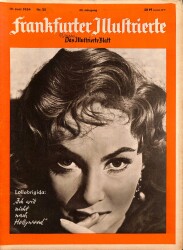 Frankfurter Illustrierte 19 Juni 1954 - Gina Lollobrigida, M. E. Clifton James, Lord Bayron NDR84859 - Gökçekoleksiyon
