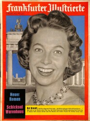 Frankfurter Illustrierte 19 Marz 1960 - Rut Brandt , Sophia Loren, Hors Buchholz, Gitte NDR84880 - Gökçekoleksiyon