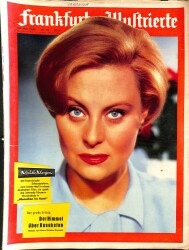 Frankfurter Illustrierte 23 Mai 1959 - König Tribhuvana, Bildhauer Ewald Matare NDR84653 - Gökçekoleksiyon