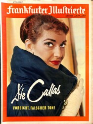 Frankfurter Illustrierte 6 Juni 1959 - Egon Jameson, Callas , Hitler NDR84647 - Gökçekoleksiyon
