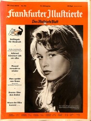 Frankfurter Illustrierte20 Juni 1953 - Brigitte Bardot, Errol Flynn, Madame Carven, Martina Carol NDR84869 - Gökçekoleksiyon