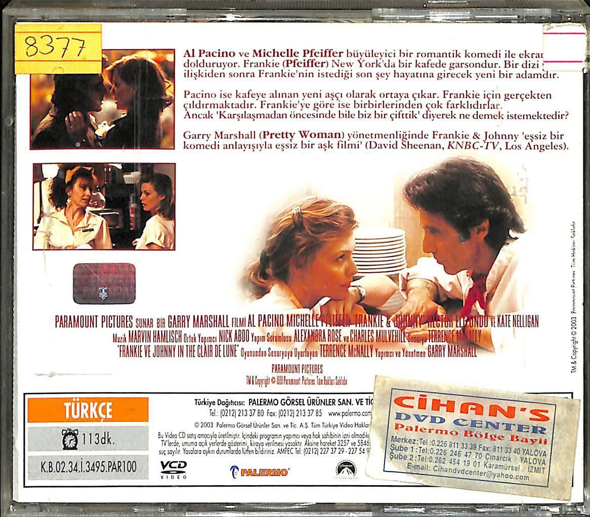 Frankie & Johnny (Al Pacino) VCD Film VCD14317 - 2