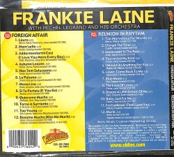 Frankie Laine ‎– Foreign Affair & Reunion In Rhythm CD (İkinci El) CD5776 - 2