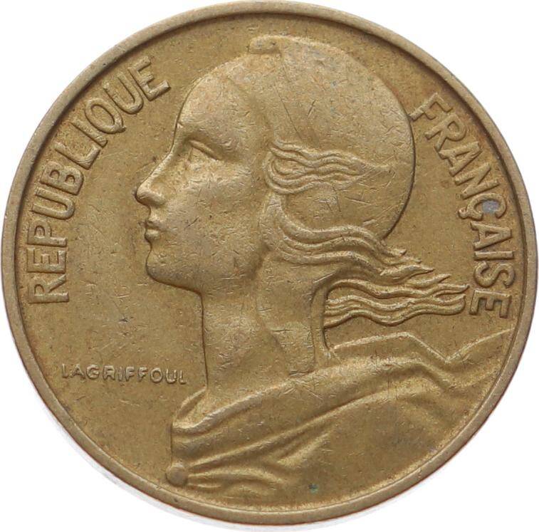 Fransa 10 Cent 1967 ÇÇT YMP11138 - 1