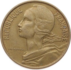 Fransa 10 Cent 1967 ÇÇT YMP11138 - 3