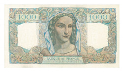 Fransa 1000 Francs 1950 - ÇİL YKP8541 - 2