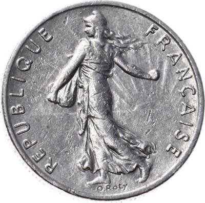 Fransa 12 Frank 1977 ÇT YMP1274 - 2