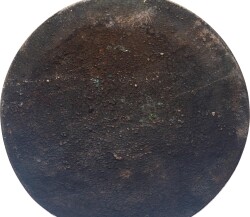  Fransa 1883 Yılı Leon Gambetta Büyük Boy Bronz Madalyon MVM2073 - 3