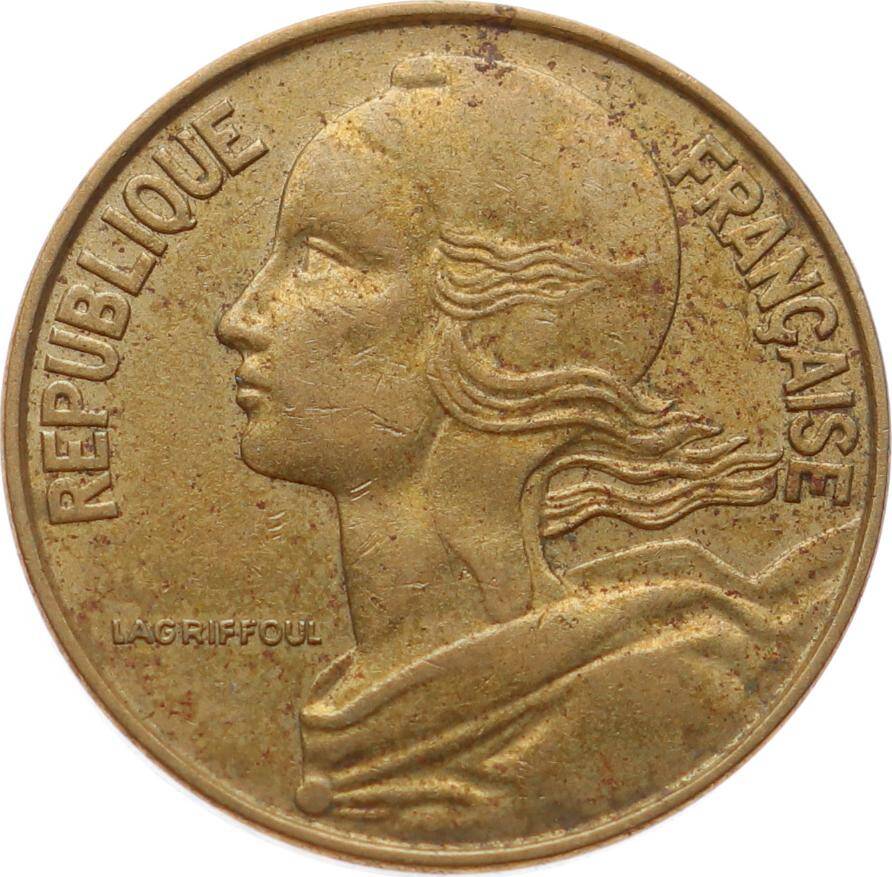 Fransa 20 Centimes 1964 ÇÇT YMP11143 - 3