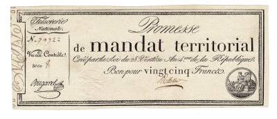 Fransa 25 Frank 1796 ÇÇT YKP1794 - 1