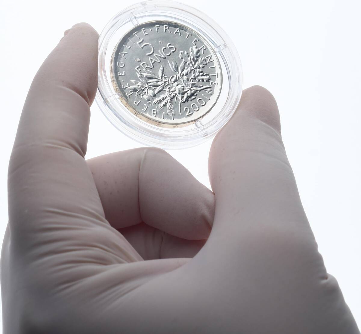 Fransa 5 Francs 2001 Proof Gümüş /Sertifikalı/Özel Kutulu MVM2051 #426 - 5
