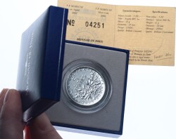 Fransa 5 Francs 2001 Proof Gümüş /Sertifikalı/Özel Kutulu MVM2051 #426 - 6