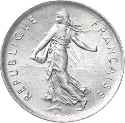 Fransa 5 Frank 1971 ÇÇT+ YMP10999 - 2