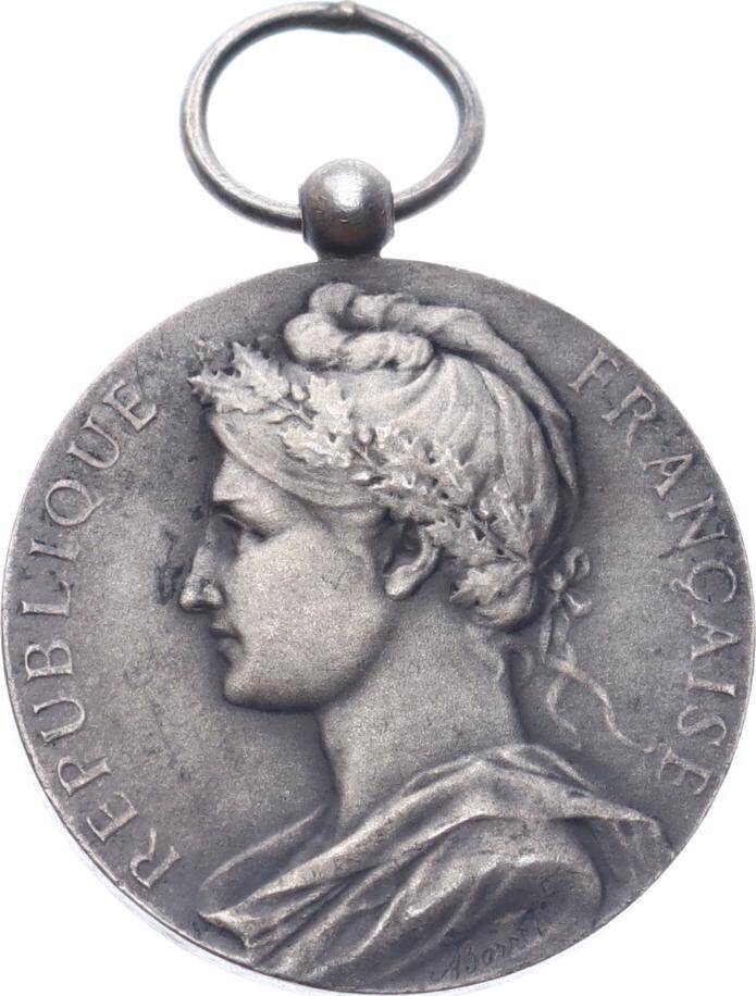  Fransa Çalışma Bakanlığı 1951 Yılı İşçi Şeref Madalyası Gümüş MVM2102 #135 - 3