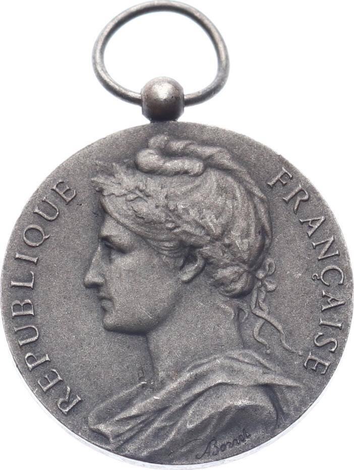  Fransa Çalışma Bakanlığı 1958 Yılı İşçi Şeref Madalyası Gümüş MVM2101 #135 - 3