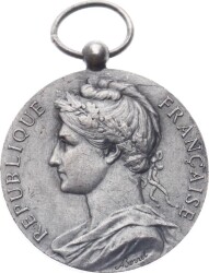  Fransa Çalışma Bakanlığı 1962 Yılı İşçi Şeref Madalyası Gümüş MVM2103 #135 - Gökçekoleksiyon