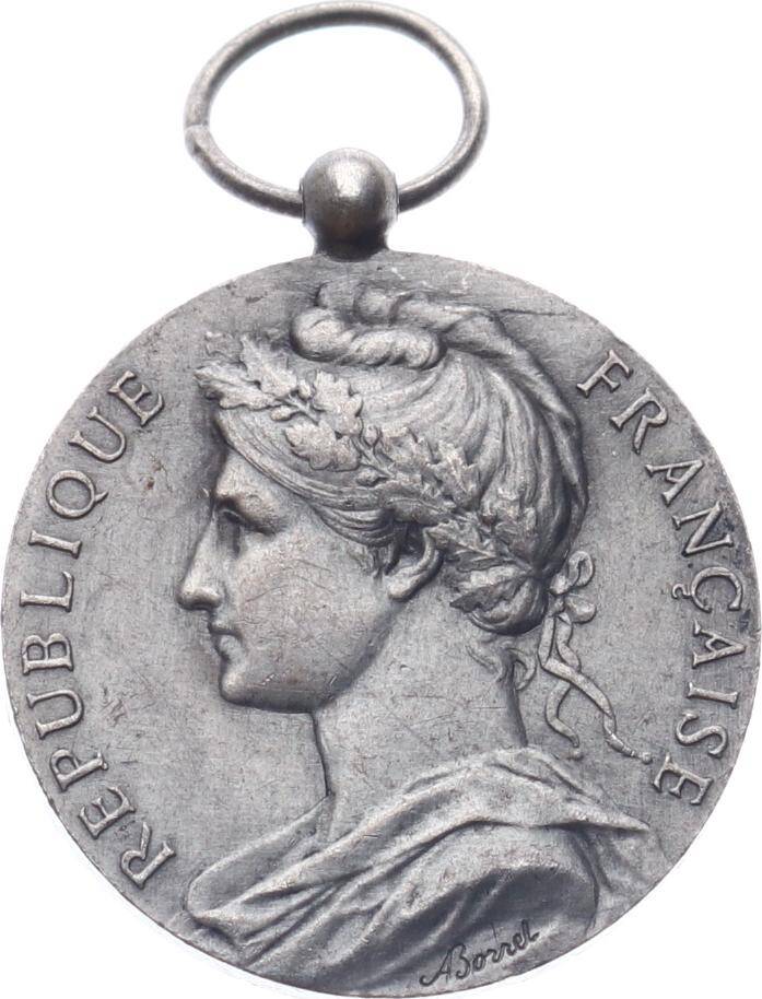  Fransa Çalışma Bakanlığı 1962 Yılı İşçi Şeref Madalyası Gümüş MVM2103 #135 - 1