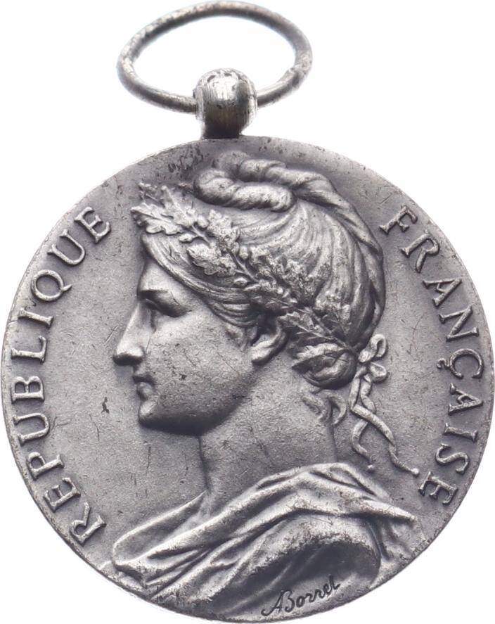  Fransa Çalışma Bakanlığı 1980 Yılı İşçi Şeref Madalyası Gümüş MVM2100 #127 - 1