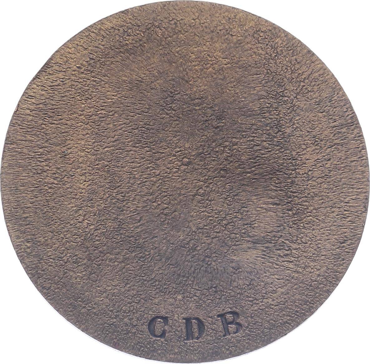 Fransa Victor Hugo Bronz Madalyası (Cartier de Paris Üretimi) MVM2144 - 2