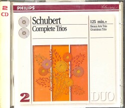 Franz Schubert - Complete Trios CD (İkinci El) CD3991 - 1