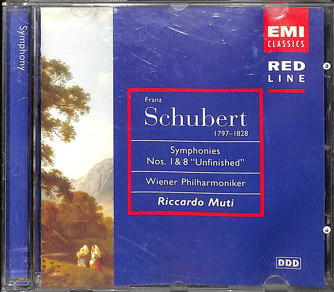 Franz Schubert, Riccardo Muti, Wiener Philharmoniker ‎– Symphonies Nos. 1 & 8 