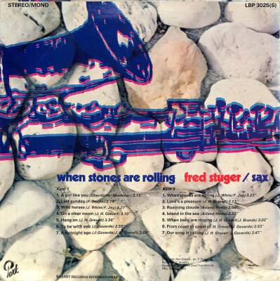 Fred Stuger – (1972 - Hollanda) When Stones Are Rolling LP (109) PLK18956 - 2