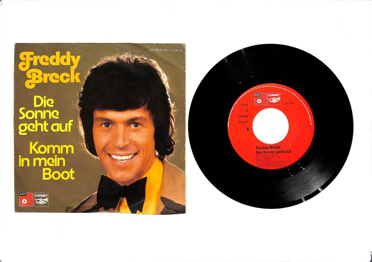 Freddy Breck – Die Sonne Geht Auf & Komm In Mein Boot 45′lik Plak (10/8) PLK27370 - 1
