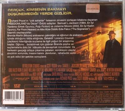 Freedomland Kayıp Yaşamlar (Samuell Jackson) VCD Film VCD11325 - 2