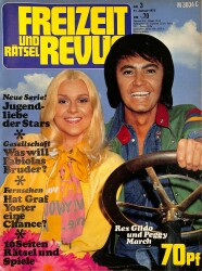 Freizeit Und Ratsel Revue 11 Januar 1973 - Rex Gildo Und Peggy March, Jane Seymour Ruhm Durch 007 NDR85062 - Gökçekoleksiyon