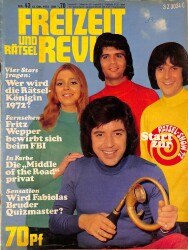 Freizeit Und Ratsel Revue 12 Okt 1972 - Sophia Loren, Marlene Charell, Mit Partner, Joel Grey NDR85065 - Gökçekoleksiyon