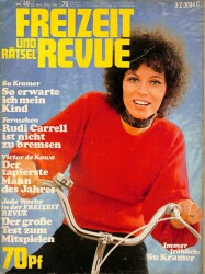 Freizeit Und Ratsel Revue 23 Nov 1972 - Su Kremer, Cornelia Froboess, Rudi Carrell NDR85060 - Gökçekoleksiyon