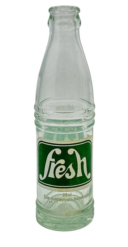Fresh Gazoz Şişesi – Vintage Cam Şişe CMK1085 - 1