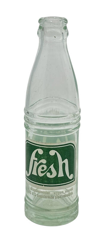 Fresh Gazoz Şişesi – Vintage Cam Şişe CMK1085 - 2