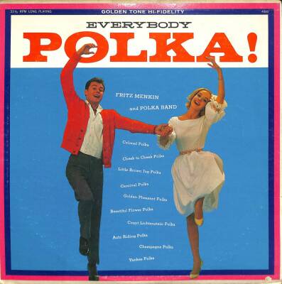 Fritz Menkin And Polka Band – Everybody Polka! LP (108.5) PLK17605 - 1