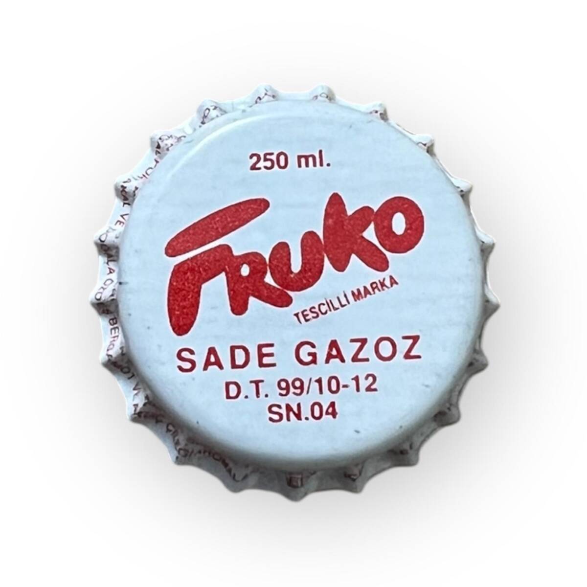 Fruko Sade Gazoz Kapağı CMK8-1706 - 1