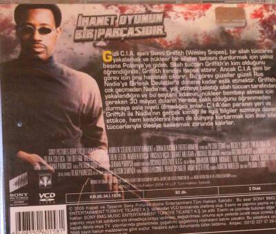 Fünye VCD Film (Wesley Snipes) VCD10644 - 2