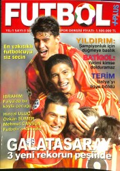 Futbol + Plus Yıl1 Sayı3 - Hıncal Uluç, Özkan Sümer, Mehmet Cansun NDR85877 - Gökçekoleksiyon