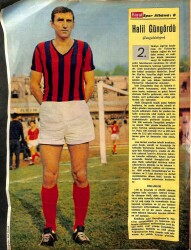 Futbolcu Halil Güngördü Poster ( 22*32 ) KRT17639 - Gökçekoleksiyon