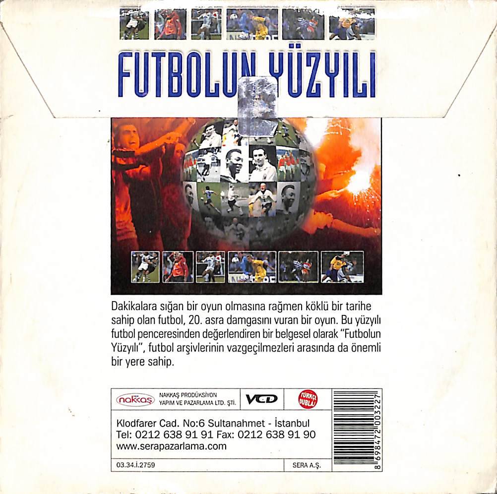 Futbolun Yüzyılı VCD Film VCD26714 - 2