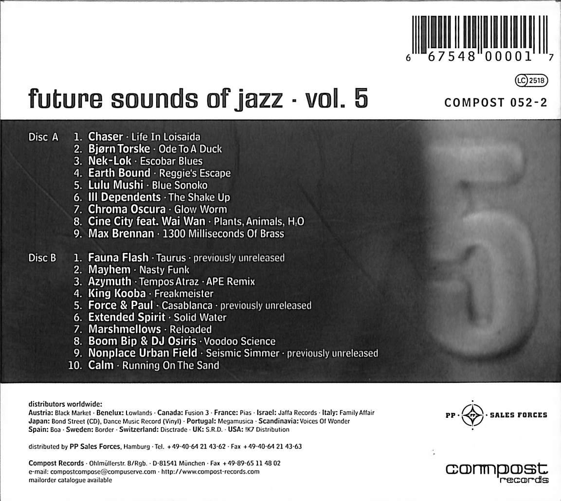 Future Sounds of Jazz - Vol 5 CD (İkinci El) CD3846 - 3